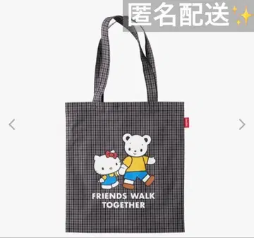 [ 미개봉 새상품 ] 키티 familiar 토트 백 파미리아 체크