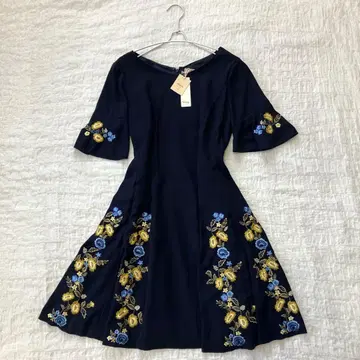 Maglie par ef-de 자수 원피스 13호 마리에파에프데