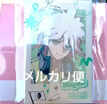 단간론파 코마에다 나기토 최애 여행 애니메이트 BOX 특전 스퀘어 캔뱃지