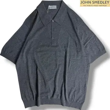J6030 새상품 존스메들리 ISIS 씨 아일랜드 코튼 니트 피케 셔츠