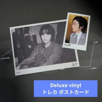 BTS ARIRANG Deluxe vinyl 트레이딩 카드 엽서 윤기
