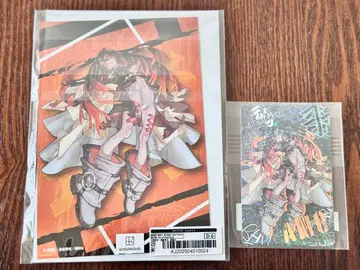 가치액터 복권 메이트 아모 캔뱃지 엽서 홀로그램 카드 세트