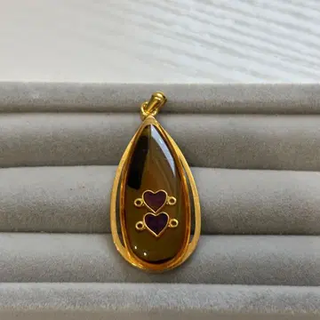 골드 브라운 갈색 펜던트 탑 유품 정리 0403-4