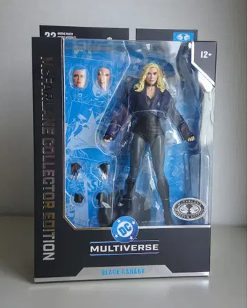레어 맥팔렌토이즈 DC 멀티버스 블랙 카나리 플라티나 에디션