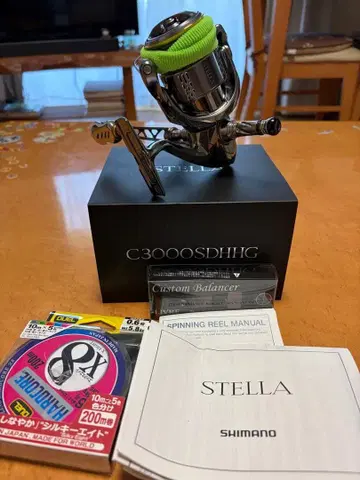 SHIMANO 스피닝 릴 스텔라 C3000SDHIG