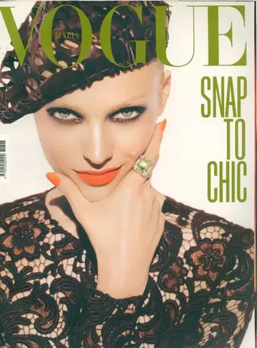 VOGUE Italia Magazine October 2008 698