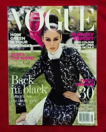 VOGUE AUSTRALIA AUGUST 2008