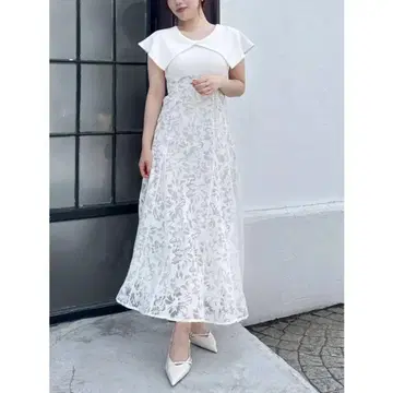 dazzlin 더블린 오팔 플라워 코르셋 원피스