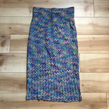 MISSONI 미쏘니 오렌지 택 니트 스커트 42