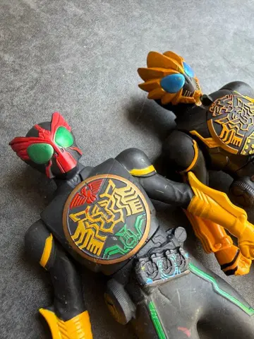 가면라이더 쿠우가 피규어 2체 세트