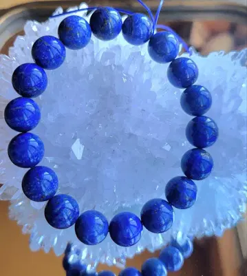새상품급 라피스라줄리 비즈 팔찌 약 13mm