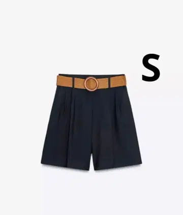 ZARA 자라 다트 & 벨트 포함 버뮤다 팬츠 새상품, 미사용