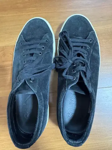 정가 4.9만 펠리코 블랙 스웨이드 스니커즈