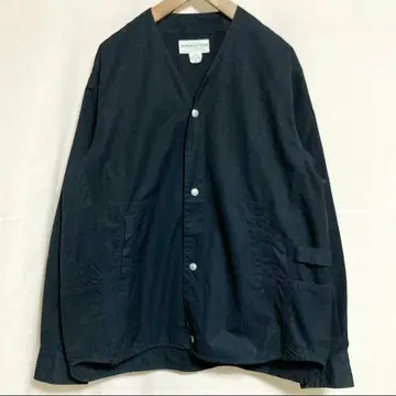 [ 새상품급 ] XL 사이즈! SASSAFRAS 노카라 가데나 자켓