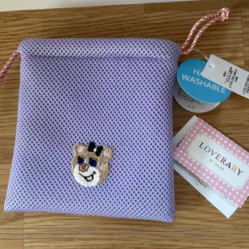 페이러 복조리 파우치 라브러리 올드 테디 걸 메쉬