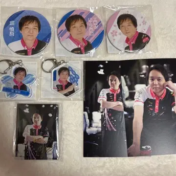 M리그 마작 아크릴 블록 호리 신구 엽서 사쿠라 나이츠 캔뱃지