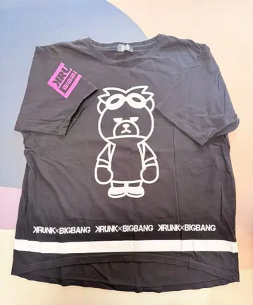 KRUNK x BIGBANG G-DRAGON 블랙 셔츠