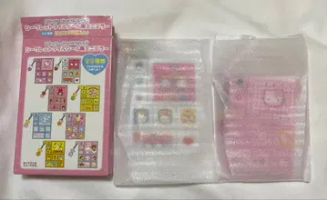 산리오 시크릿 타일 씰풍 미니 거울 키티