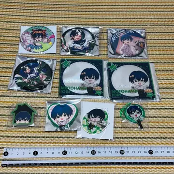 정리 카리스마 모토하시 이오리 캔뱃지 아크릴 코스터 등 세트 v