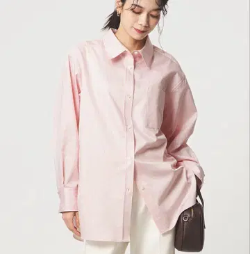 미사용 새상품 그린 라벨 릴랙싱 1_OF MINE 스트라이프 셔츠