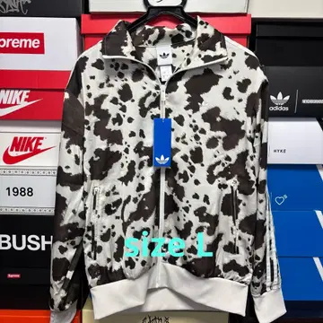 아디다스 adidas 새틴 트랙 탑 저지 소 패턴 KA2683