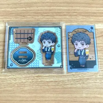 FGO 극락탕 라쿠스파 미니 아크릴 스탠드 클리어 카드 사이토 하지메