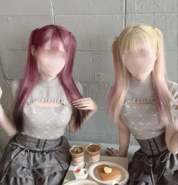 HONEYMEW 허니뮤우 MW모노그램 상의 미셸 마카롱