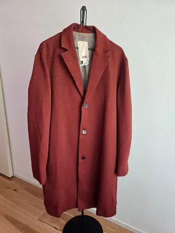 Omar Afridi 울 체스터 코트 영국제 S