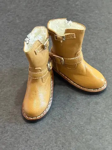 오비츠 50 부츠 니하이 삭스 카멜 인형용 신발 아웃핏
