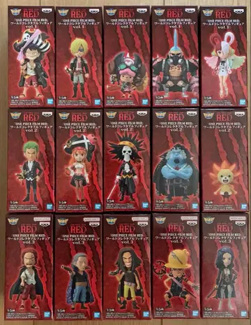 미개봉 원피스 필름 레드 월드 컬렉션 전 15종 컴프