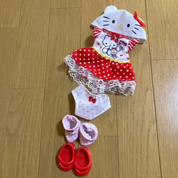 멜짱 인형 헬로키티 의류 세트 레어