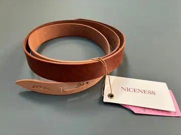 [ 미사용 새상품 ] NICENESS 가죽 벨트 JANE