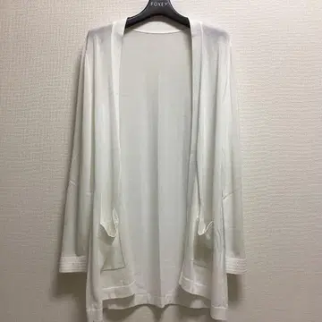 [택 포함] 폭시 에어리 롱 가디건 화이트