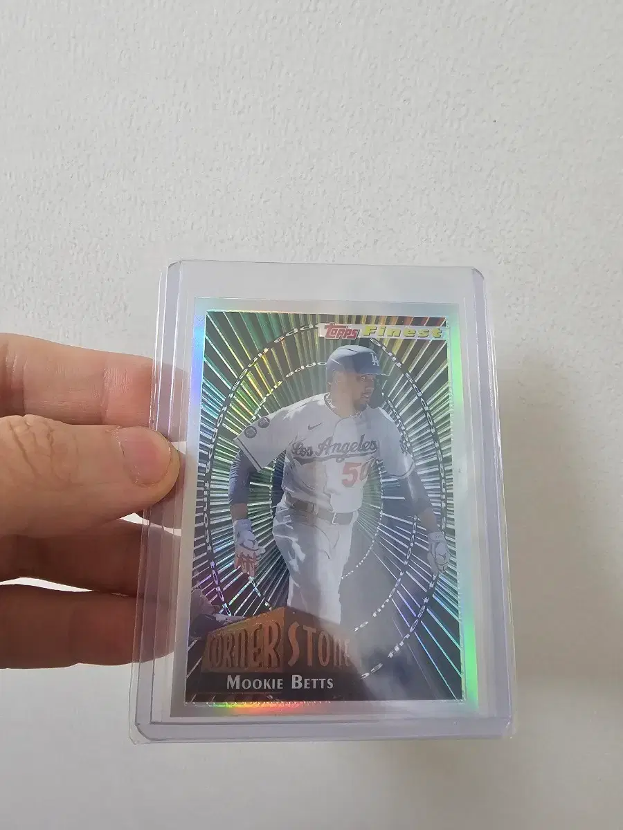 LA 다저스 무키 베츠 Cornerstone Topps 야구 카드