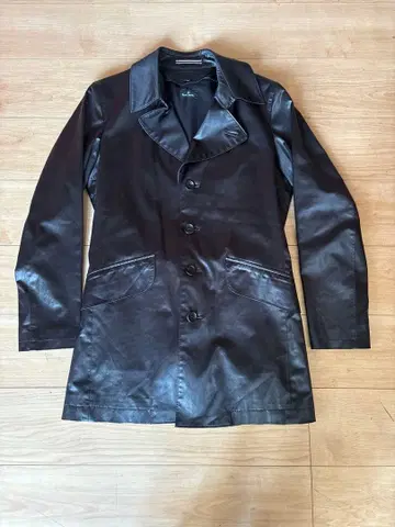 폴스미스 페이크 레더 자켓