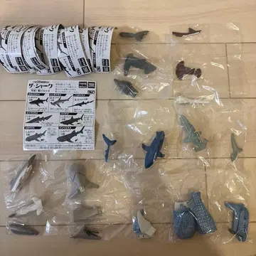 새상품 컴플리트 세트 더 샤크 집결! 상어의 동료 피규어