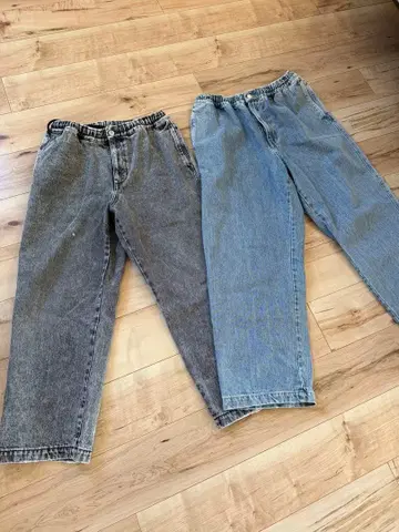 XLARGE 데님 2개 세트 엑스라지 칼리프