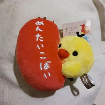 [ 리락쿠마 ] 봉제 인형 키이로이토리 후쿠오카 명란젓