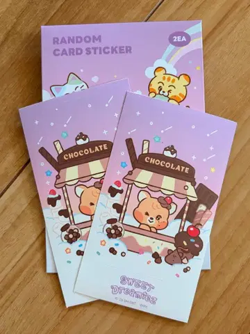 NCT DREAM sweet dreamiez 카드 스티커 해찬