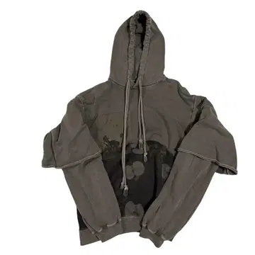 CHRISTIAN DADA 레이어드 ARAKI 프린트 빅 후드티 44