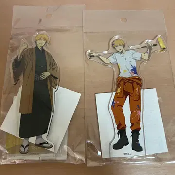 체인소 맨 일본 의류 페인트 아크릴 스탠드 덴지