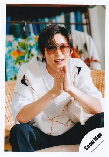 Snow Man 오렌지 kiss 메구로 렌 공식 사진 *1장