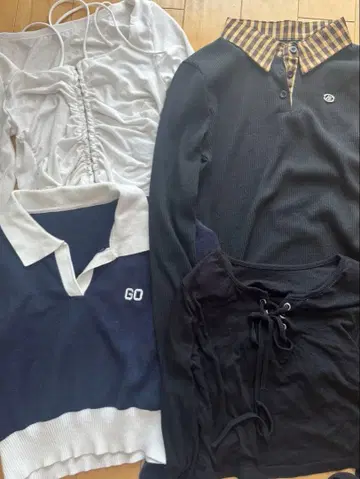 SHEIN 상의 묶음 판매 4세트