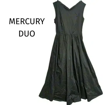 머큐리 듀오 백리본 보일 원피스 롱 원피스 F 블랙