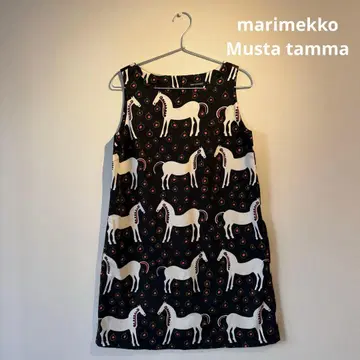 마리메꼬 marimekko Musta tamma 원피스 34