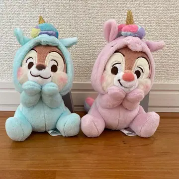 디즈니 칩앤데일 봉제 인형 2025 키체인 유니콘