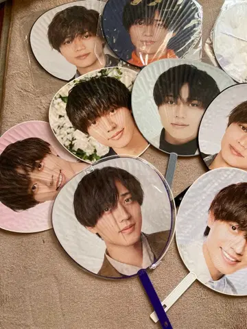 나가세 렌 부채 10장 세트