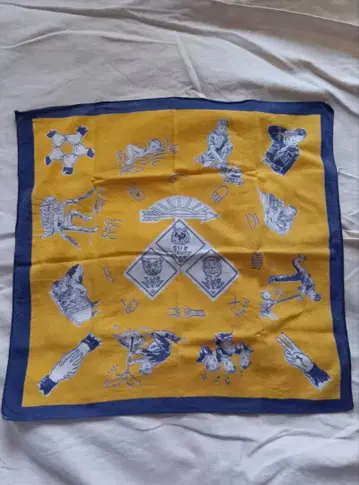 USA제 빈티지 BSA 반다나 보이 스카우트