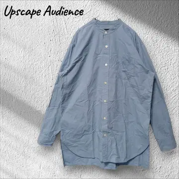 업스케이프 오디언스 밴드 카라 셔츠 오버 사이즈 남성용 M