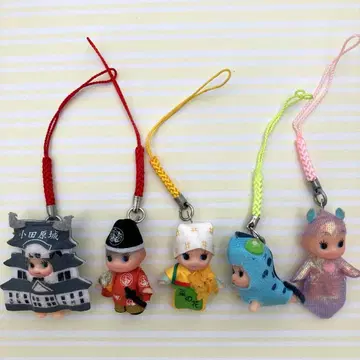 지역 한정판 큐피 스트랩 5개 세트